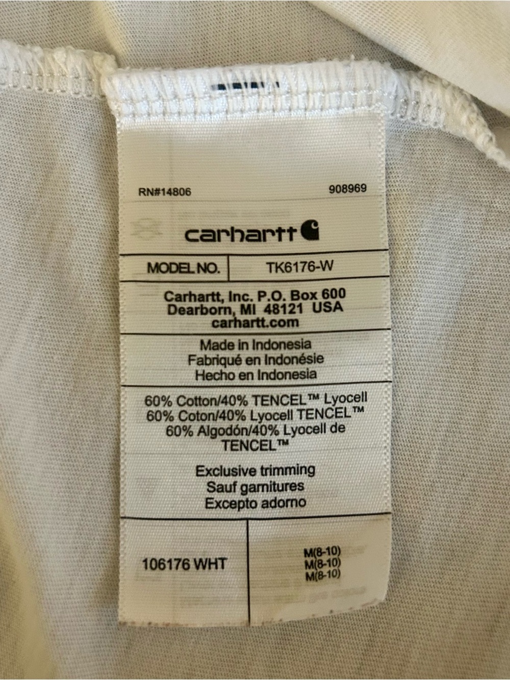 Carhartt Women's TENCEL™ Fiber Series Relaxed Fit Tank Top - Picture 7 of 10